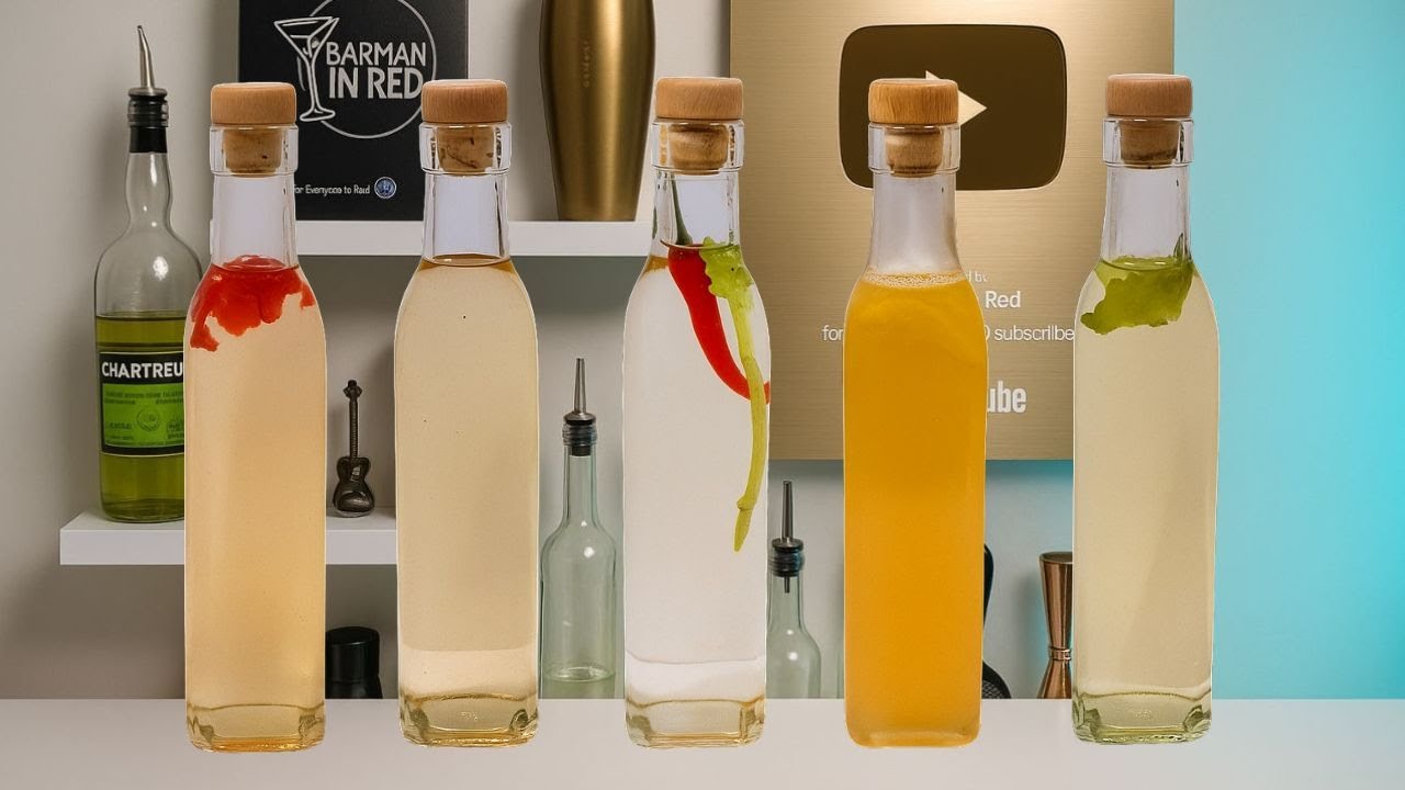 SERIE JARABES CASEROS - Para Cocteles y Bebidas - VIDEO #6