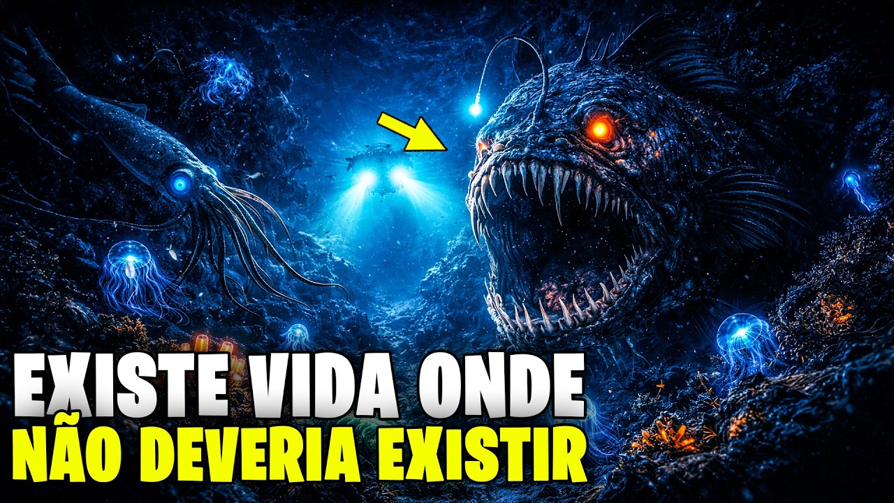 Oceano Profundo: O Mundo Escuro Onde a Vida Desafia Todas as Leis Conhecidas da Ciência