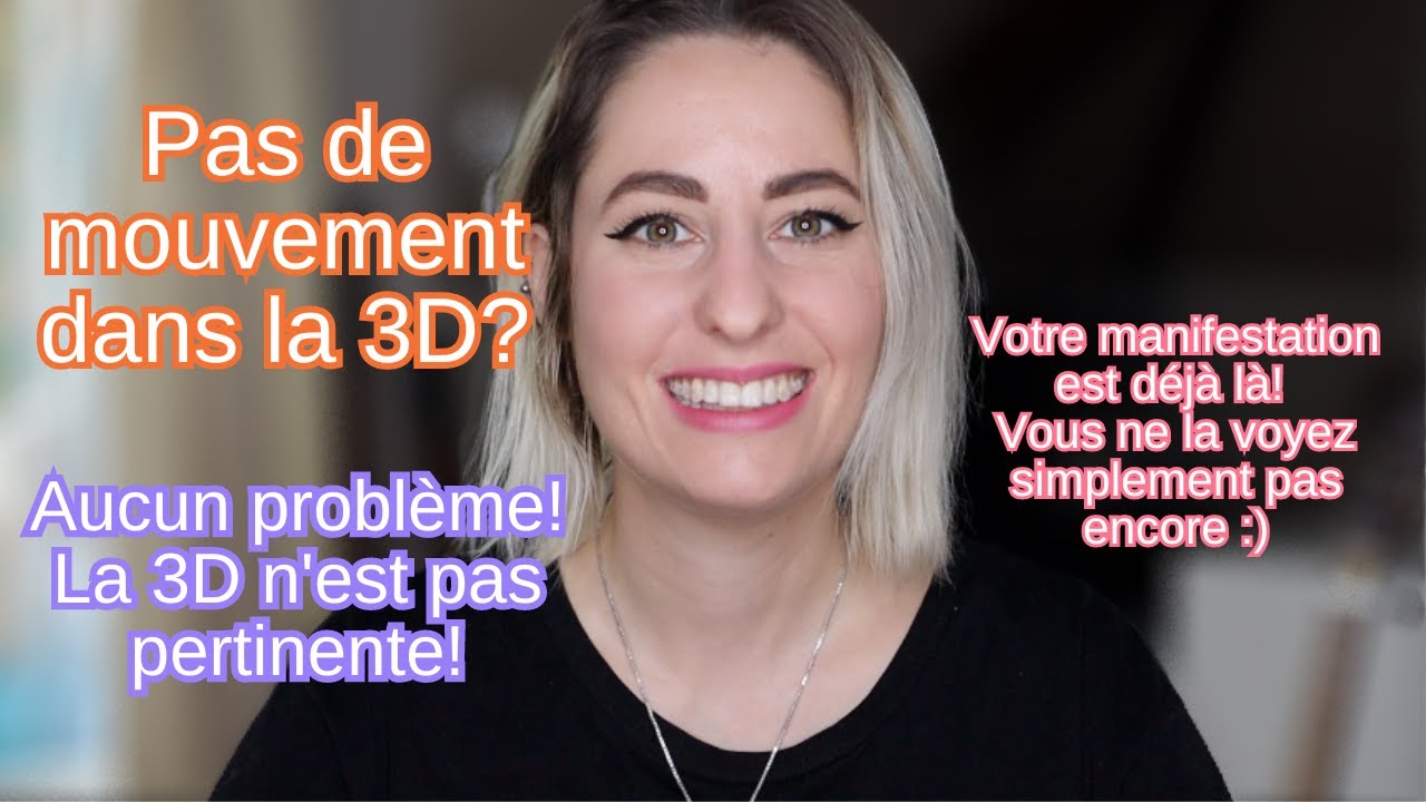 Voici pourquoi il y a TOUJOURS du MOUVEMENT dans la 3D! - Loi de l'assomption