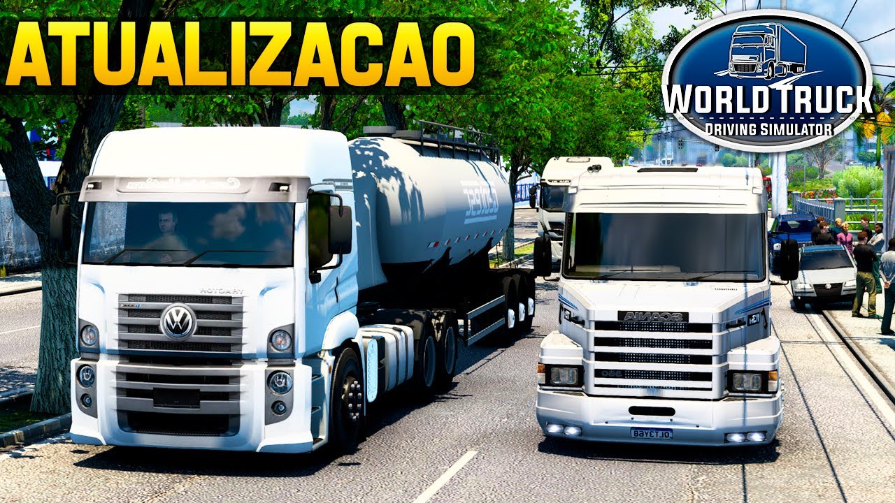 Atualização do World Truck Driving Simulator - NOVO TRÁFEGO DE VEÍCULOS e MUITO MAIS!