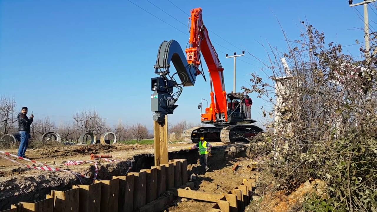 Vibrating Sheet Pile Drivers - B Series ESF