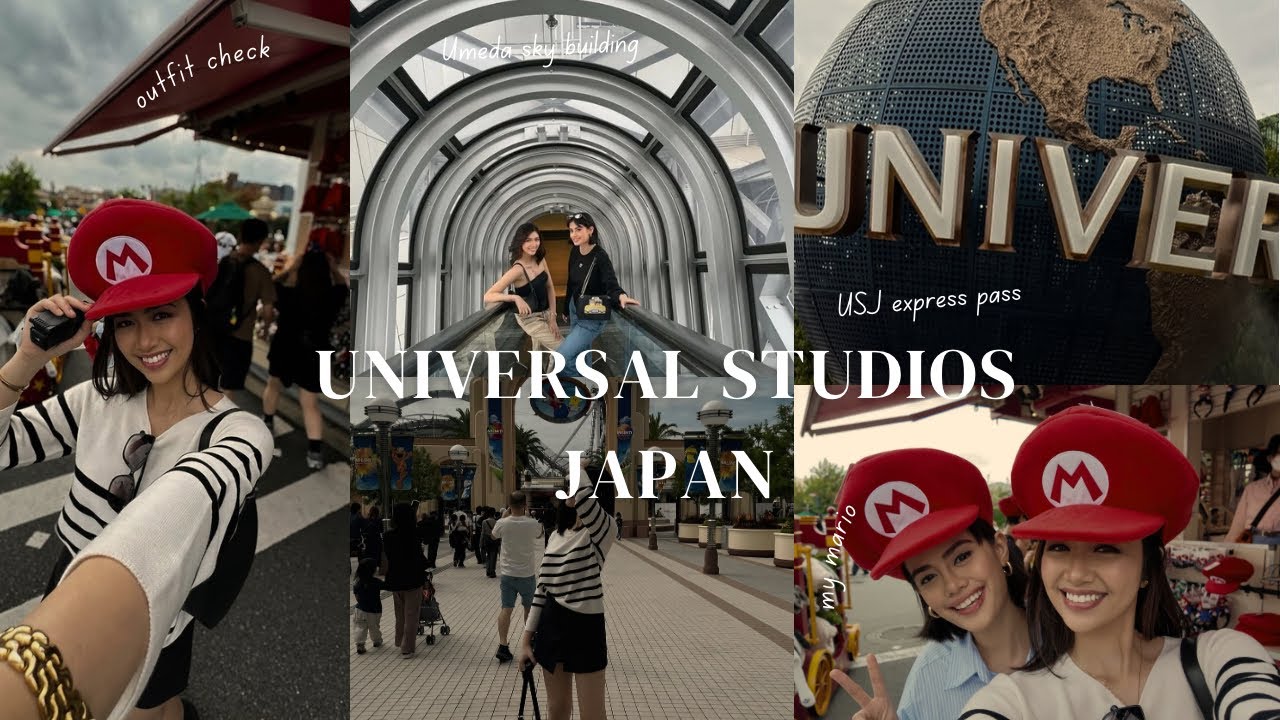Ep. 3 How did we skip long lines at Universal studios japan? 🎢, umeda sky building🏙️, hep five 🎡)