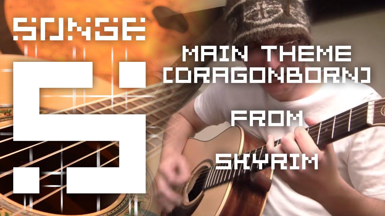 Skyrim - Dragonborn (Main Theme) cover 【Songe】