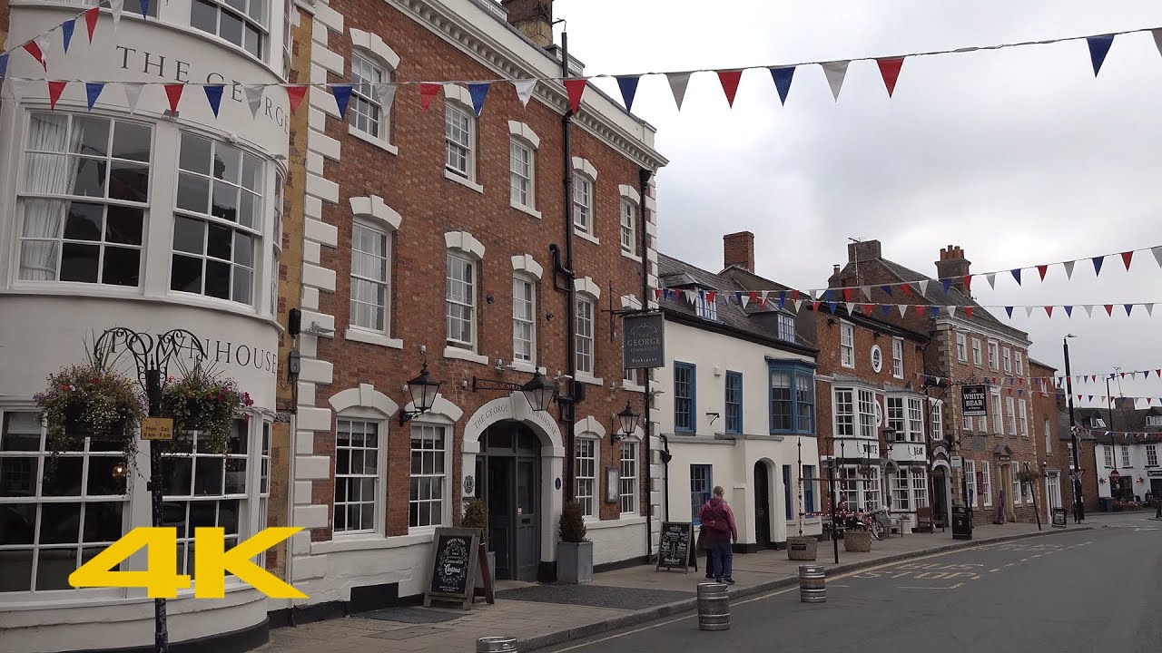 Shipston-on-Stour Walk: Town Centre【4K】