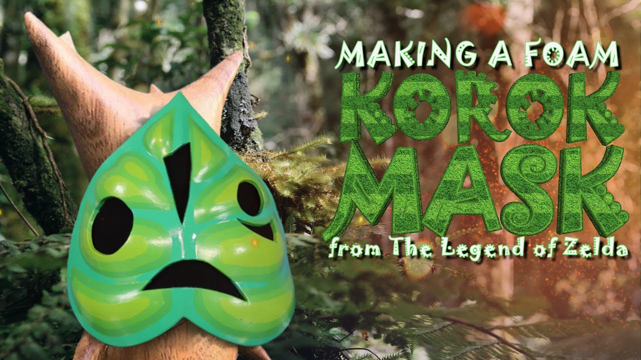 Making A Korok Mask from LOZ