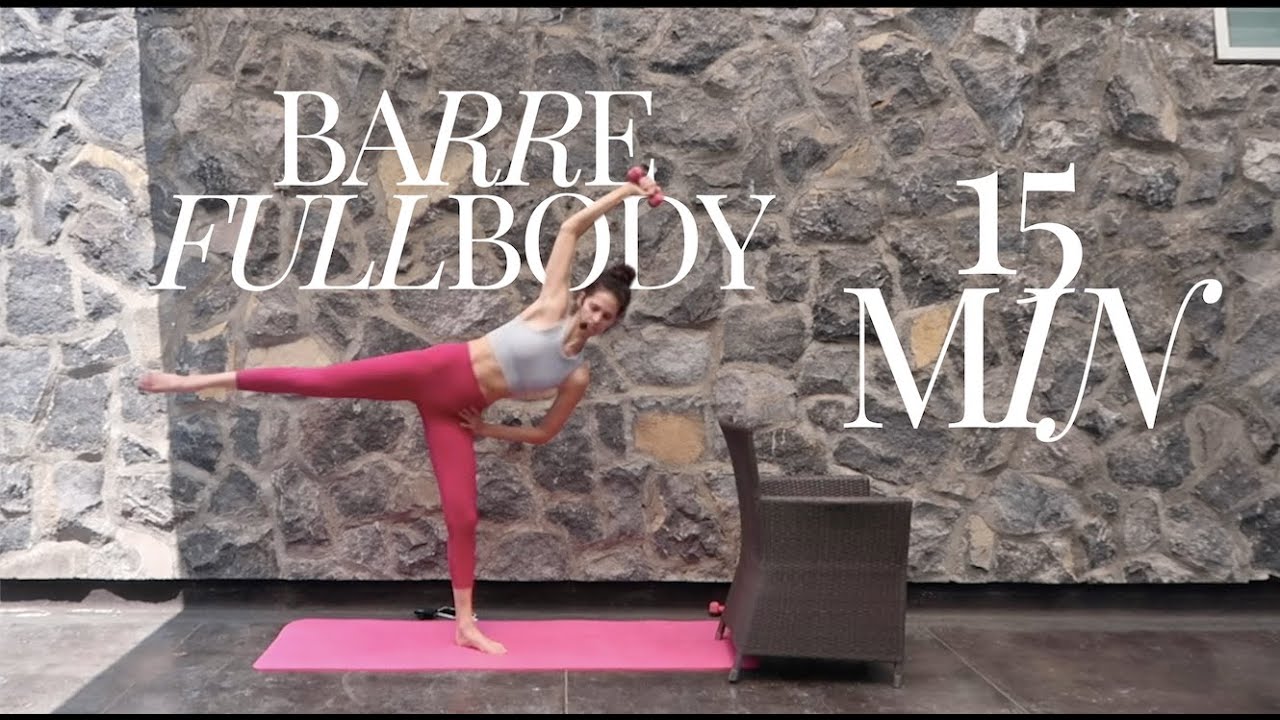 CLASE DE BARRE FULL BODY / TONIFICA EN 15 MIN