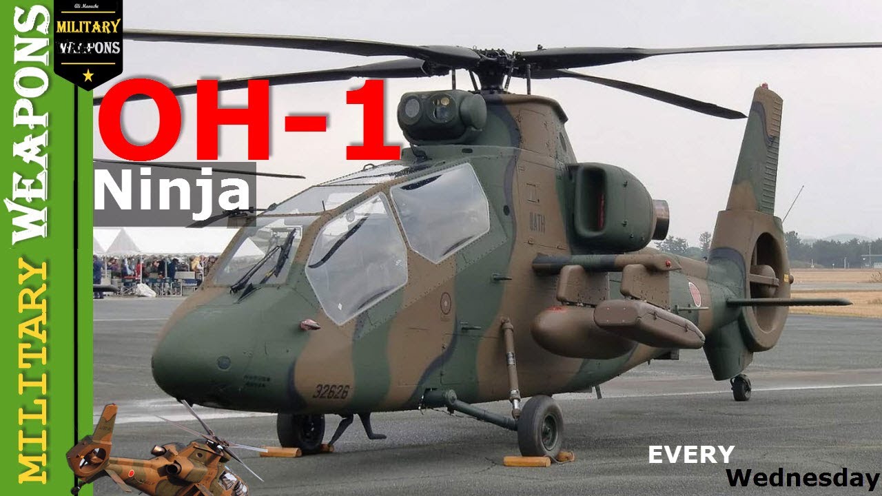 Kawasaki OH-1 Ninja Japanese Attack Helicopter