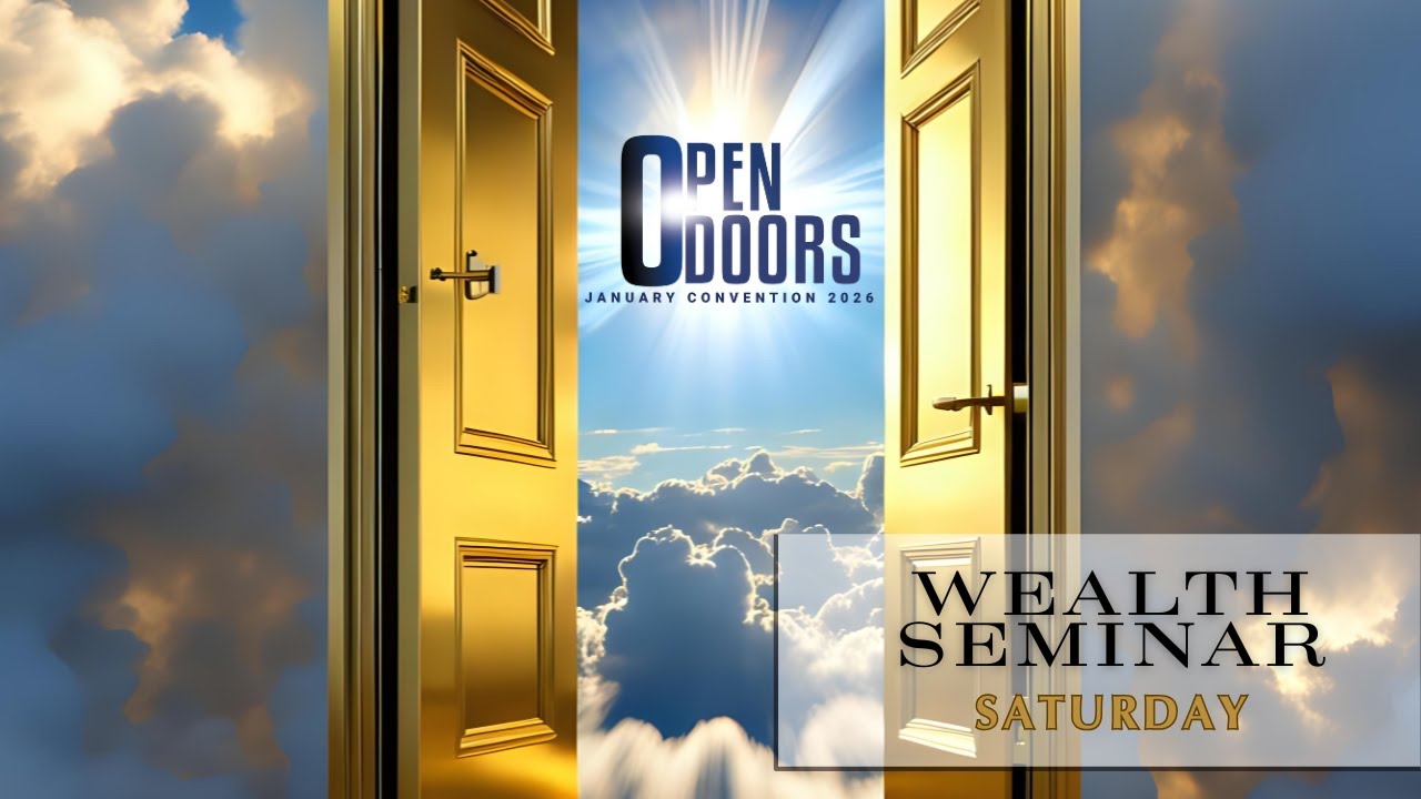 CBC Convention 2026 | Saturday - Wealth Seminar | 10 January 2026
