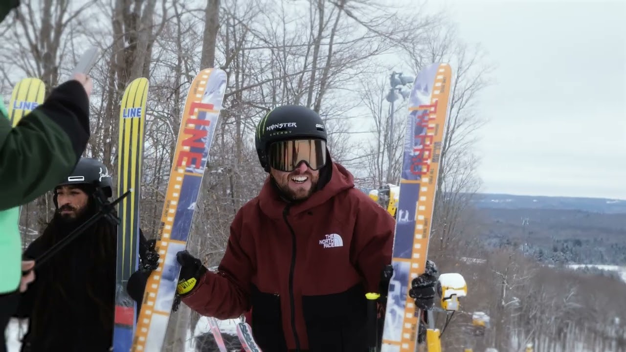 Pro Freeskier & Legend Tom Wallisch meets The Junkyard Terrain Park