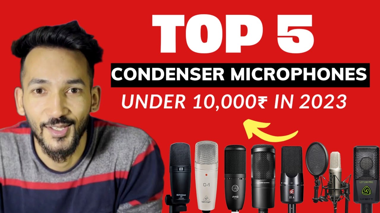 Best Condenser Microphones In 2023 For Singers And Rappers