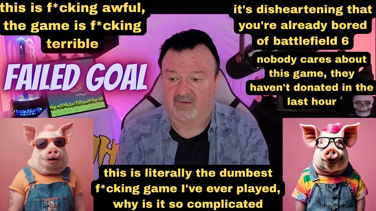 DSP — шестикратный ragequit в Battlefield 6 — игра ужасная + медленная ночь на пожертвованиях, $9...