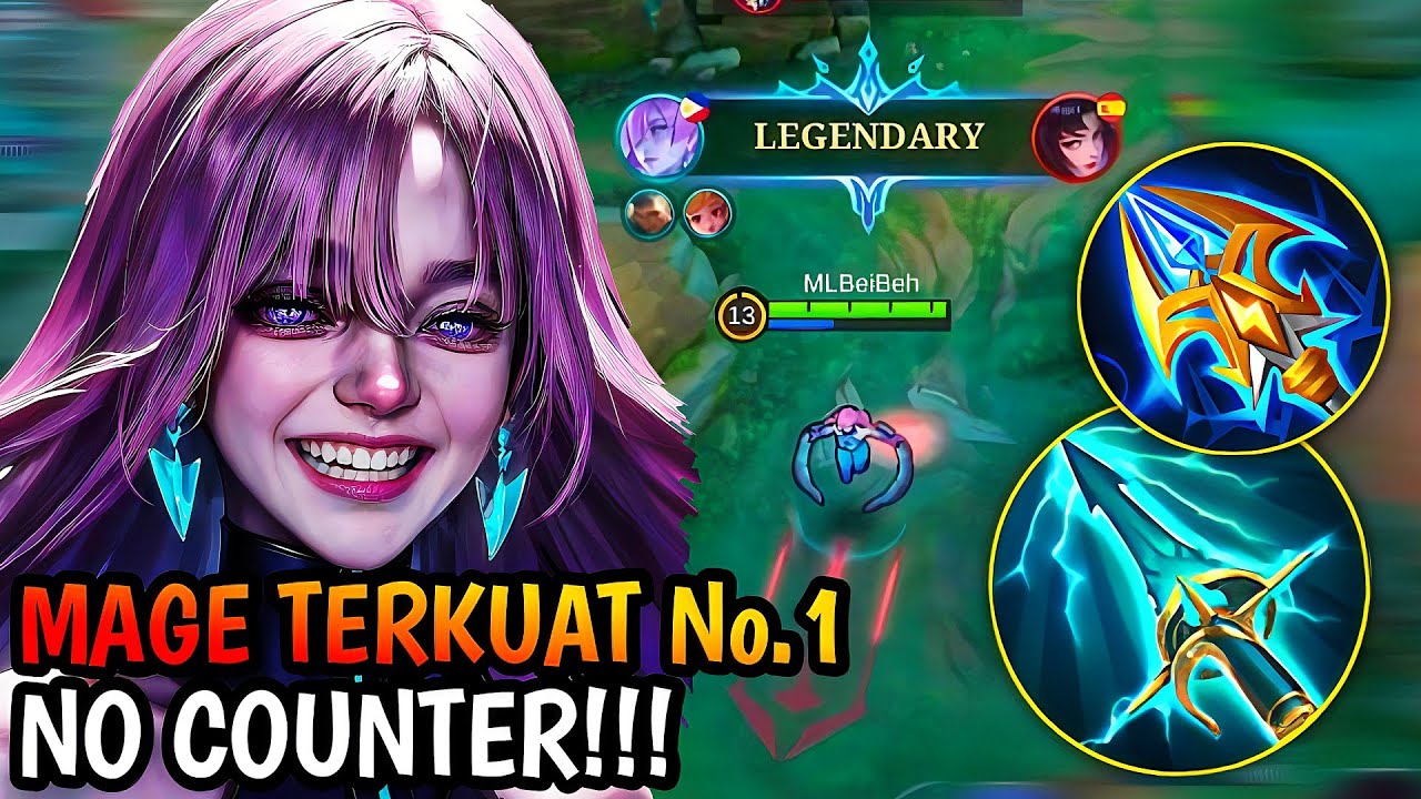 GEDEBUK! INI DIA NOVARIA BUILD KAME HAME HA TERSAKIT COCOK BUAT SOLO PLAYER| MLBB