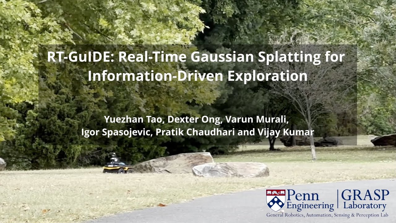 RT-GuIDE: Real-Time Gaussian Splatting for Information-Driven Exploration