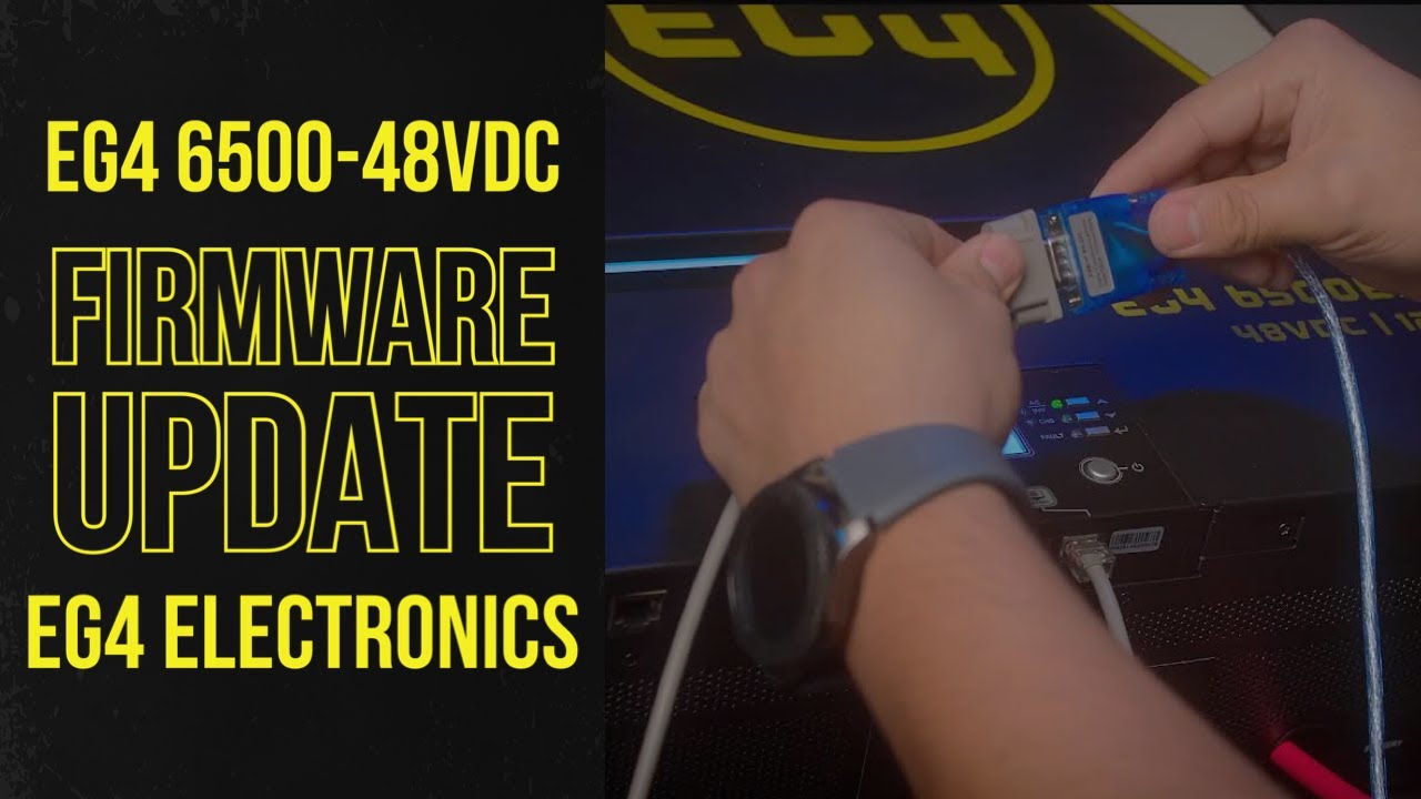 EG4 6500EX-48 Firmware Update | Error 61 Fix