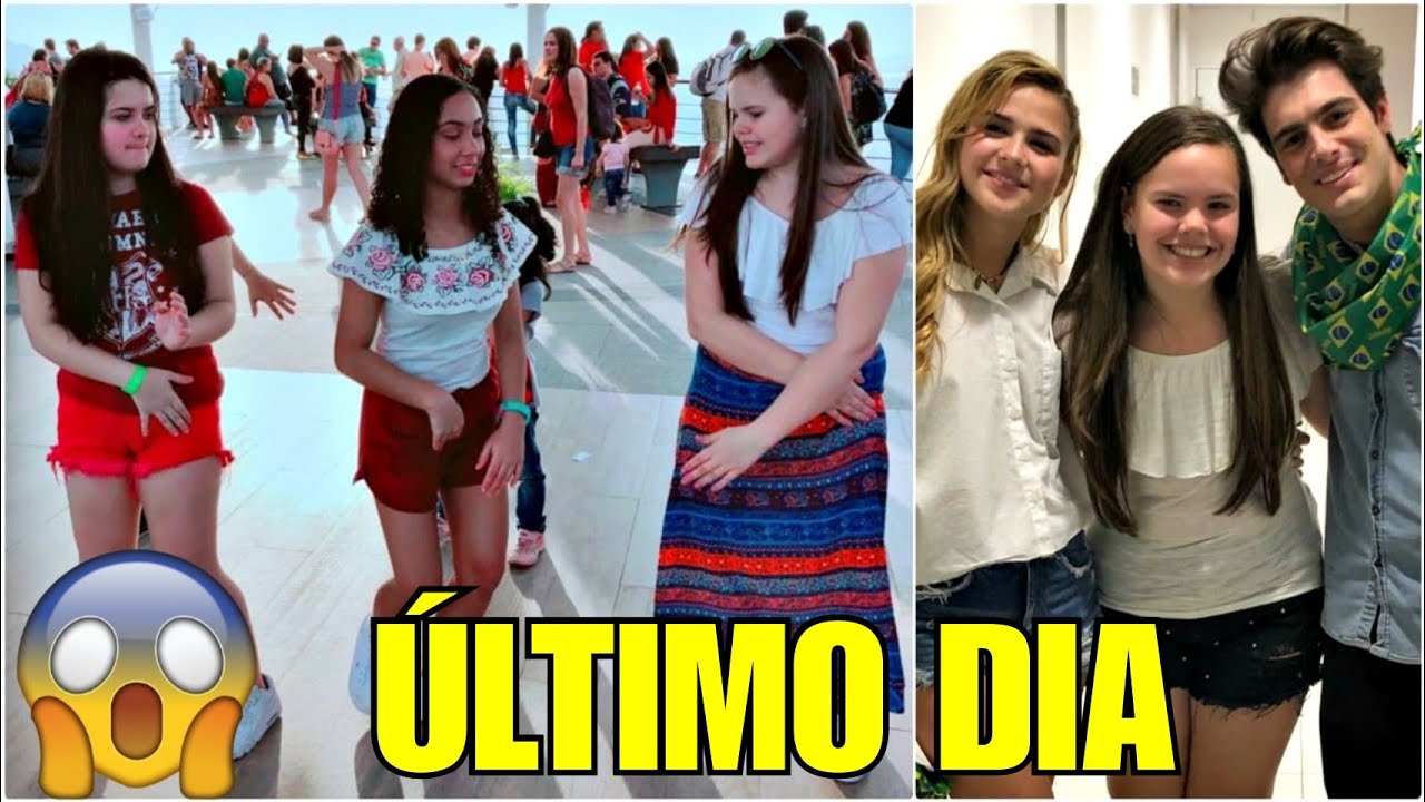 MEU ÚLTIMO DIA DE FÉRIAS FOI SUPER MOVIMENTADO COM DIREITO A CONHECER O ELENCO DE SOY LUNA