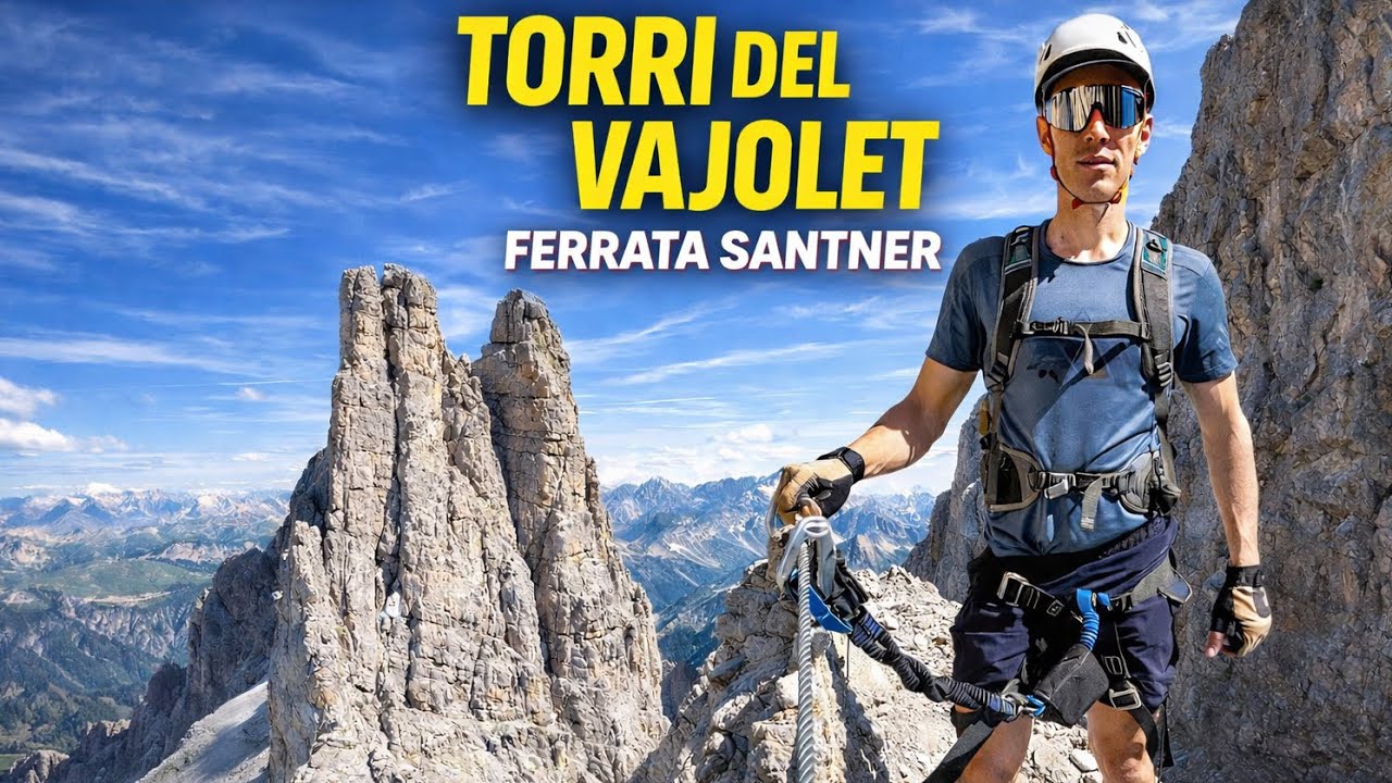 Ferrata Santner Torri del Vajolet Giro ad anello