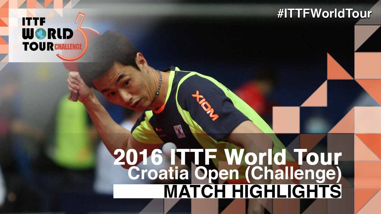 2016 Croatia Open Highlights: Joo Se Hyuk vs Jung Youngsik (Final)