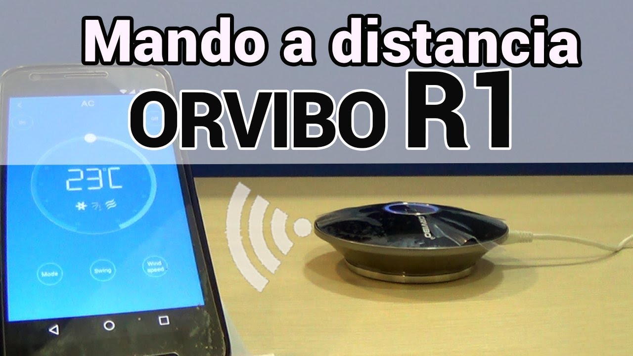 🔻Mando a distancia universal Orvibo R1🔻Control remoto🔻WiFi+4G🔻Domotica🔻Similar Broadlink RM PRO