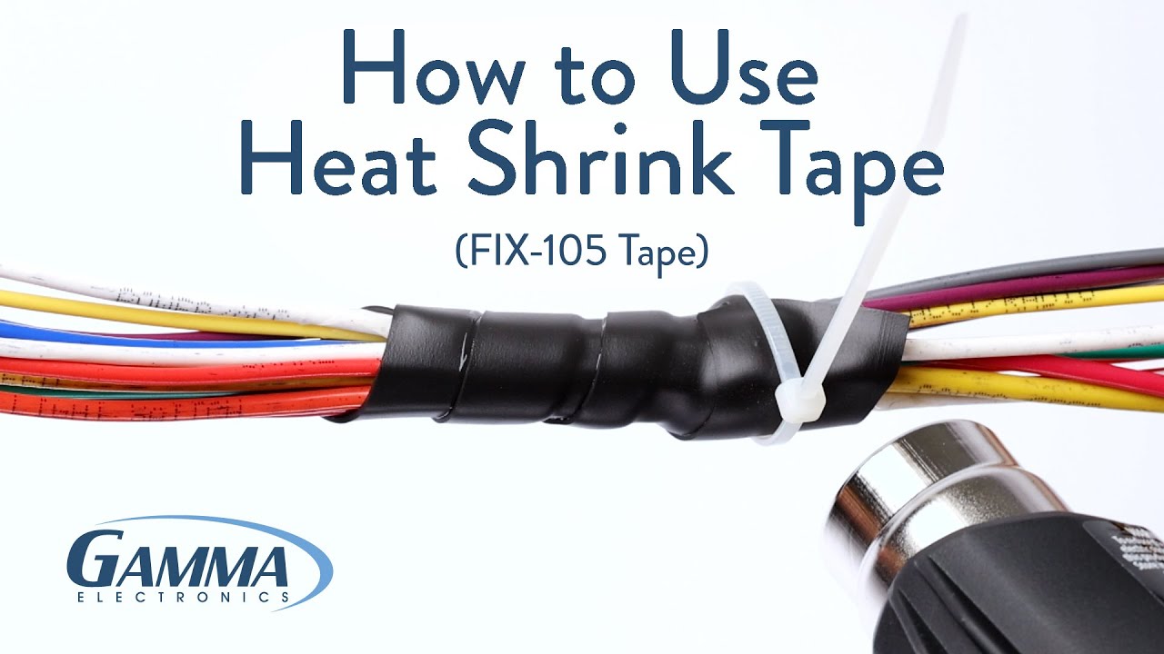 How to Use Heat Shrink Tape