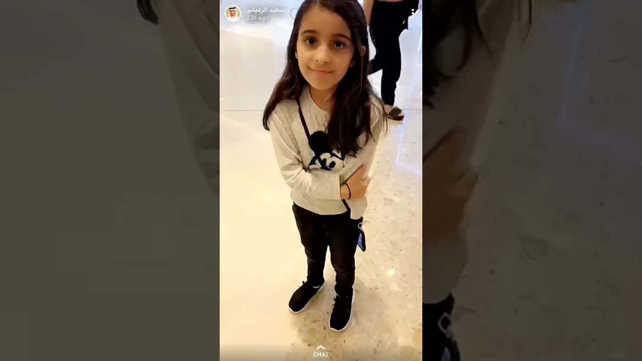 سنابات سعيد الرميثي وبناته 😍❤️عشوبه