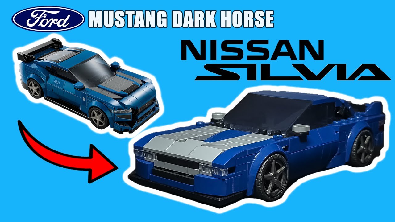 76920 Nissan Silvia S13 - Lego Speed Champions Alternative MOC Tutorial