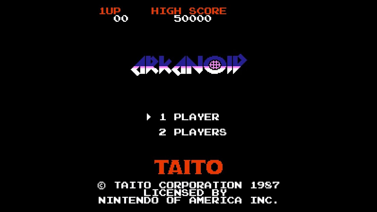 NES Longplay [1049] Arkanoid (US)
