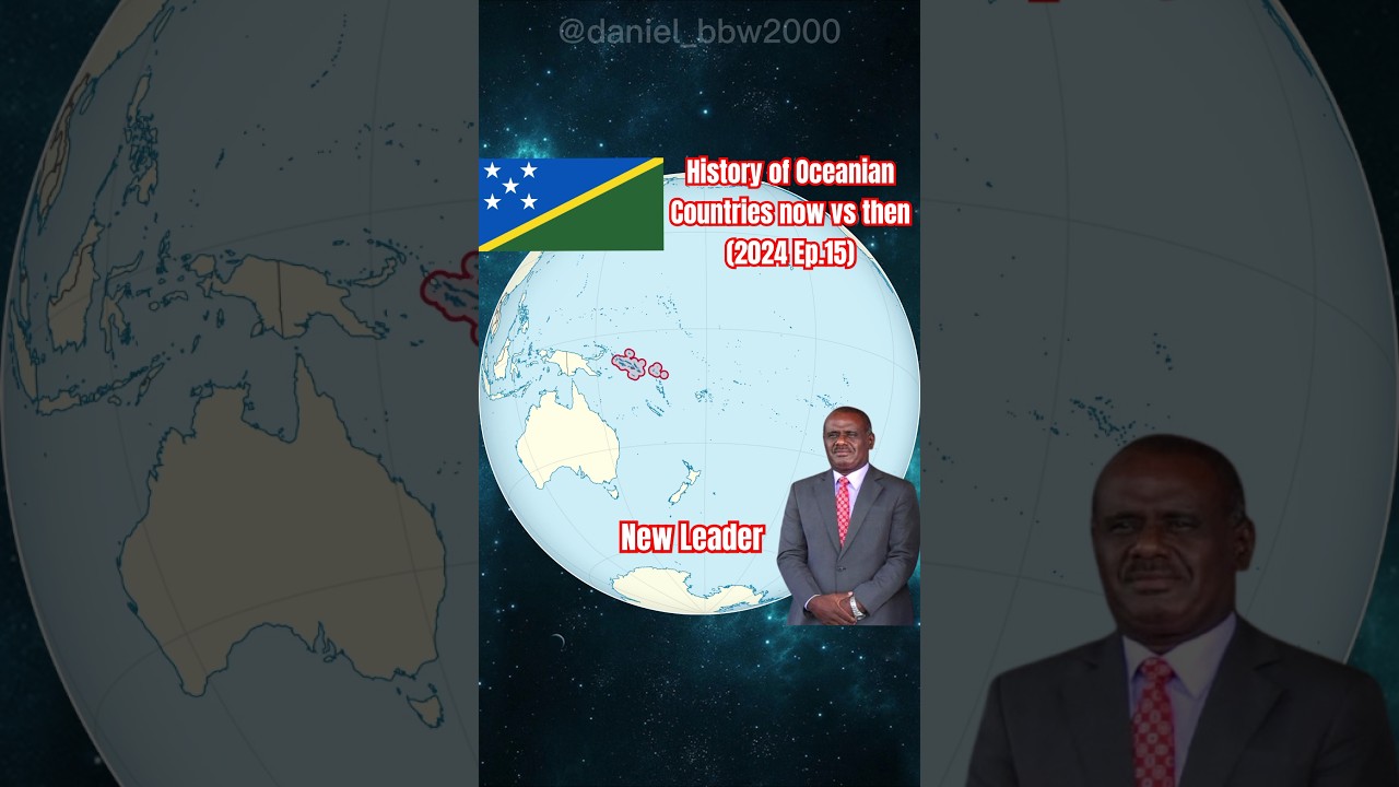🌏History of Oceanian Countries now vs then (2024 Ep.15)