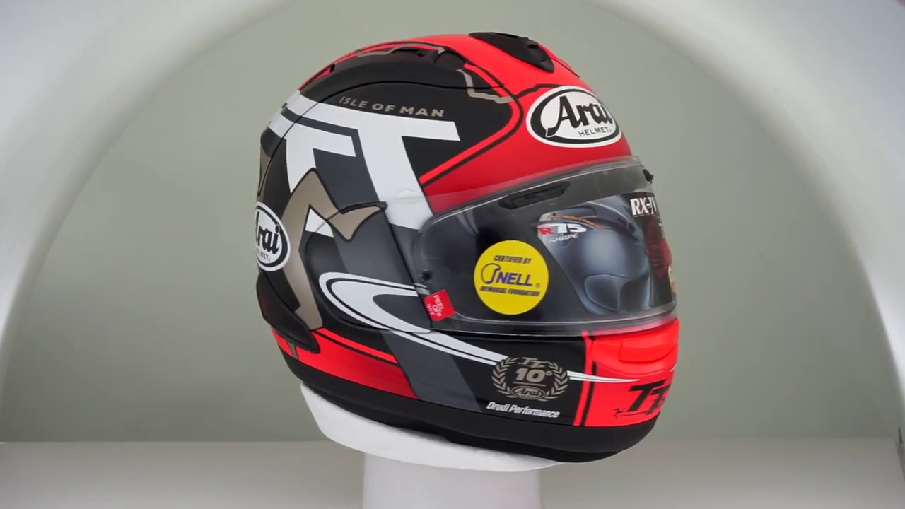 Arai RX-7V IoM TT Limited Edition 2018 Helmet