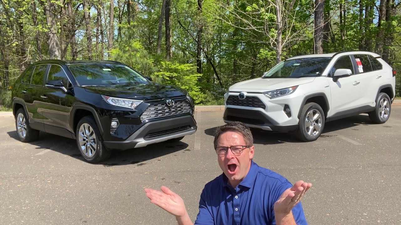 Hybrid vs Gasoline: Compare 2020 RAV4 Limited AWD and RAV Hybrid Limited