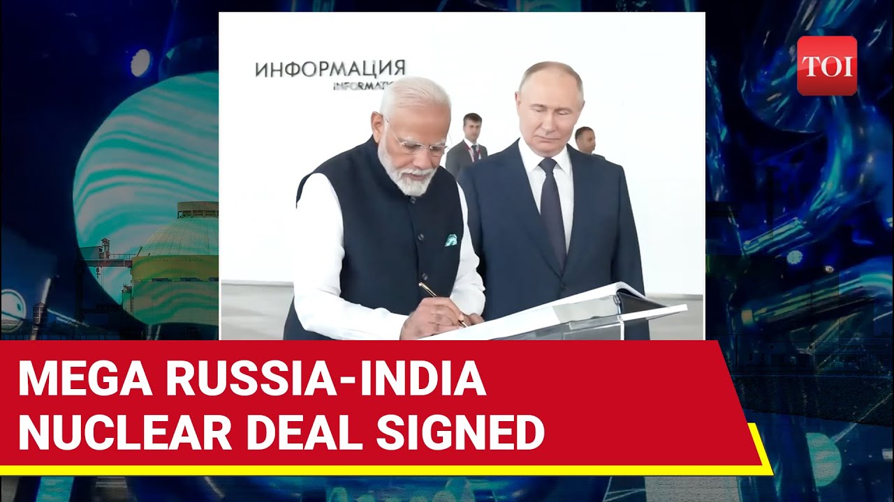 West Watches As Putin Signs Nuclear Deal With Modi | What It Means For India & Russia
