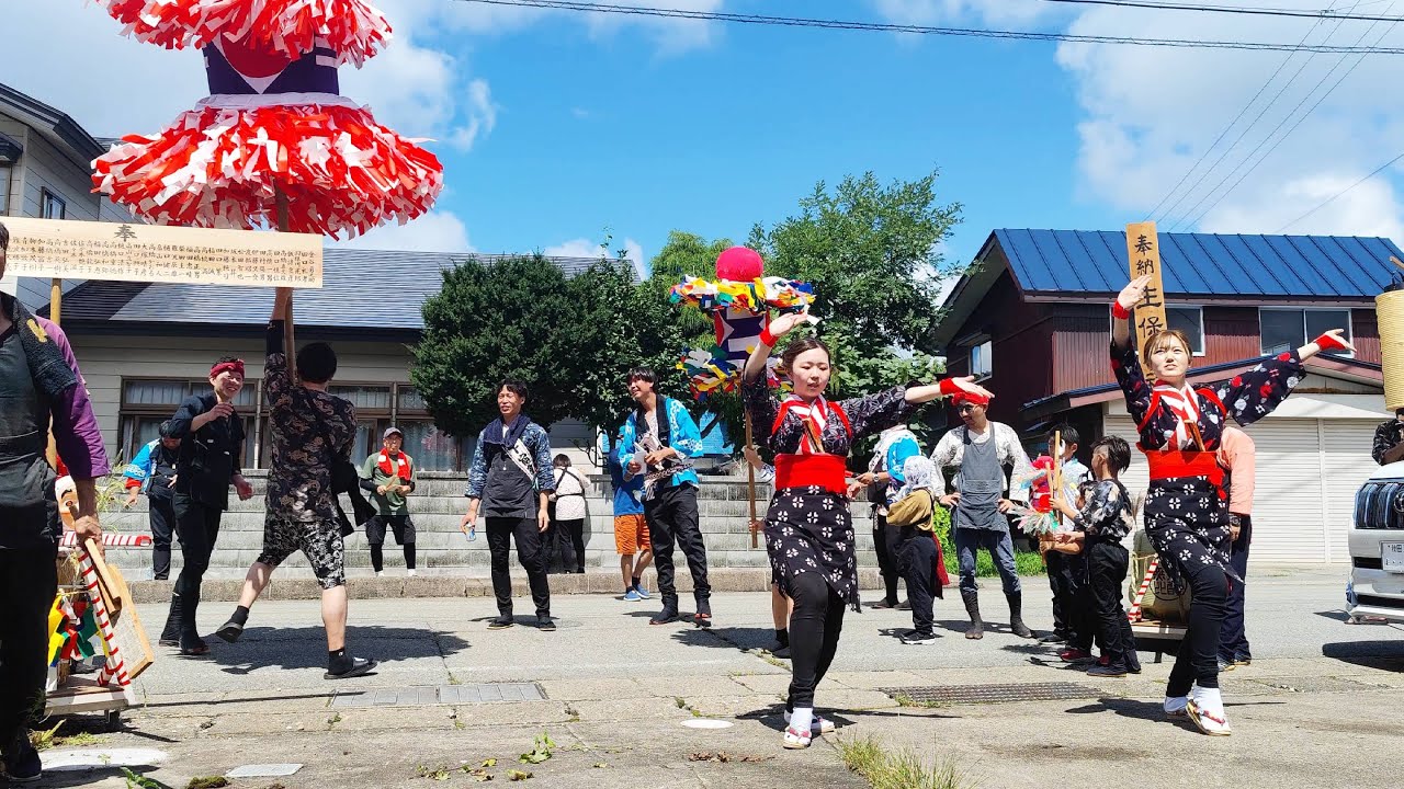 令和6年　小保内神社祭典　下宿梵田　門掛