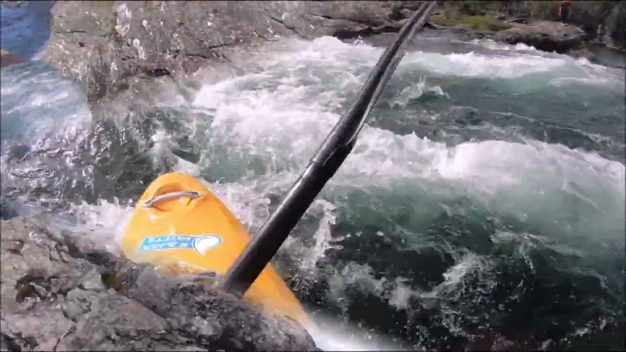 Rauma upper Kayak , Kayak Wildwasser , Norwegen