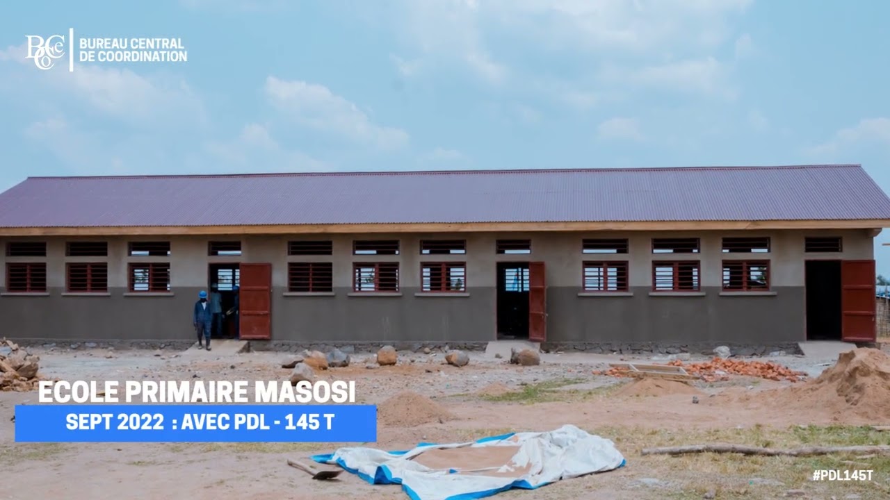 BCECO | Réception technique de l'école primaire MASOSI dans le cadre du PDL-145 T