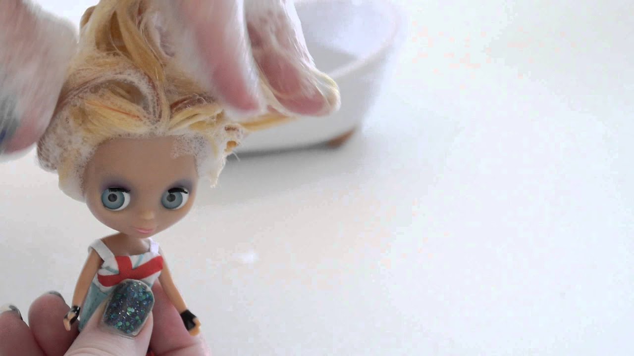 How To Wash Doll Hair