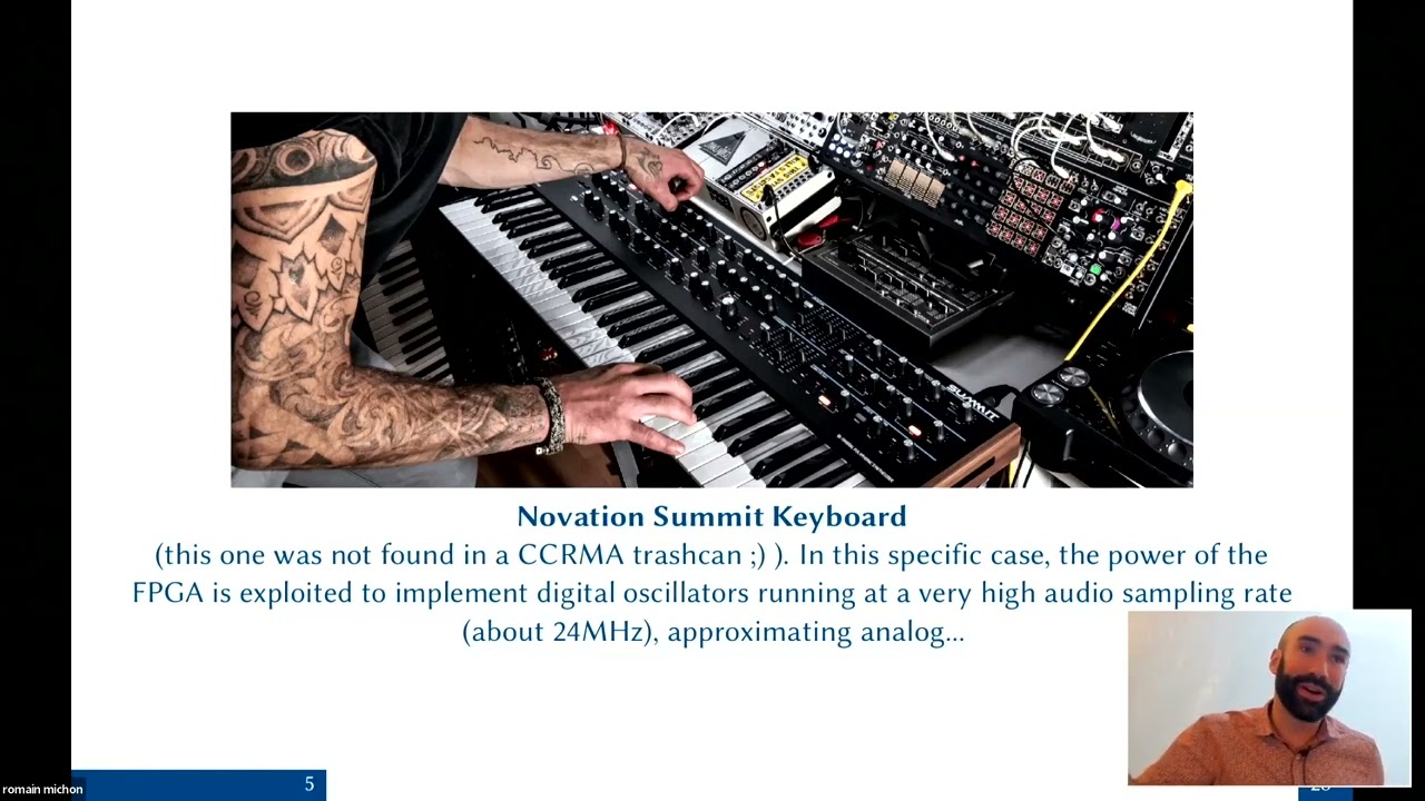 Faust Day 2023 - Romain Michon - Real-Time Audio DSP With Faust and FPGAs