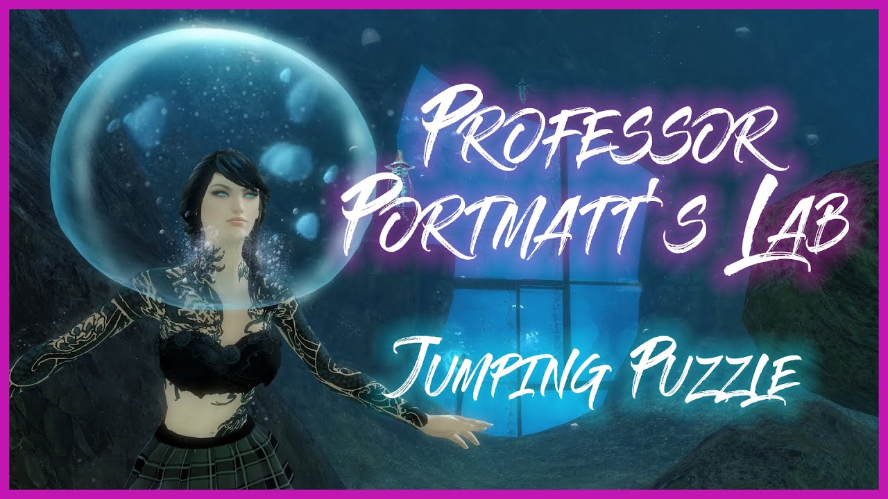 GW2 - Professor Portmatt's Lab Jumping Puzzle - Guild Wars 2