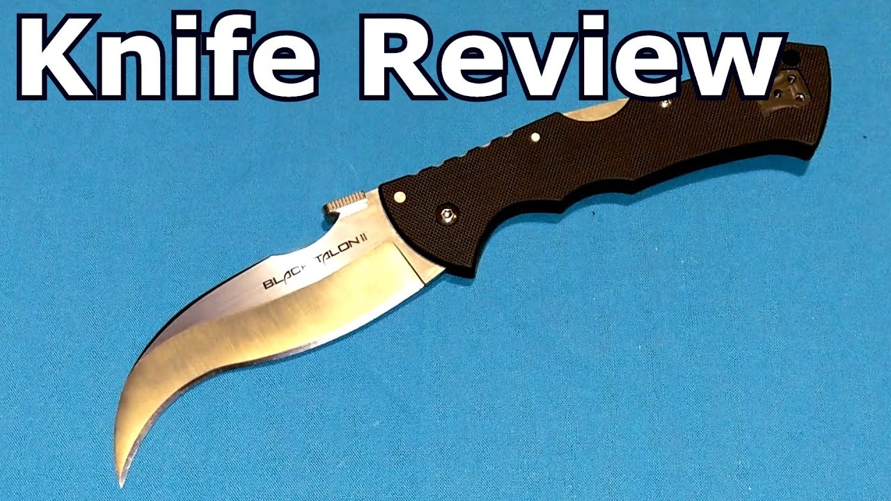 Cold Steel Black Talon II (CS-22B) | Knife Review