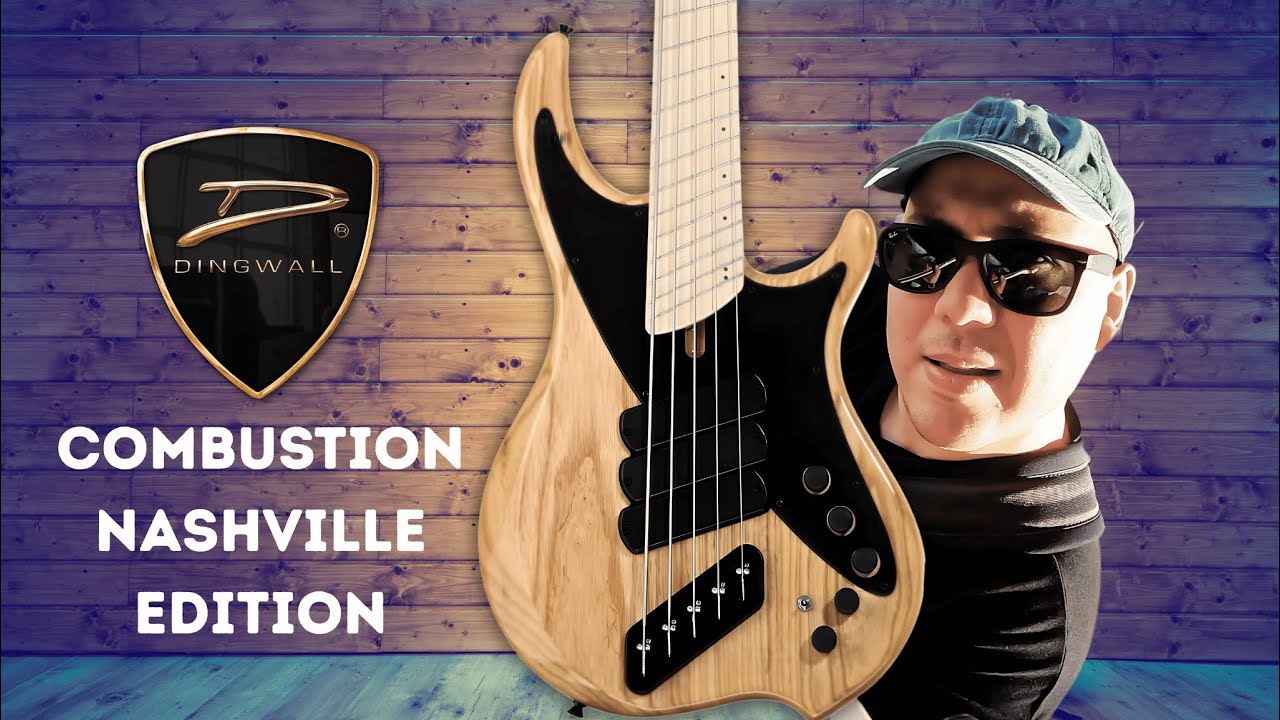 Dingwall Combustion Nashville Edition 5-String Bass Demo, Tones, Quick Walkthrough