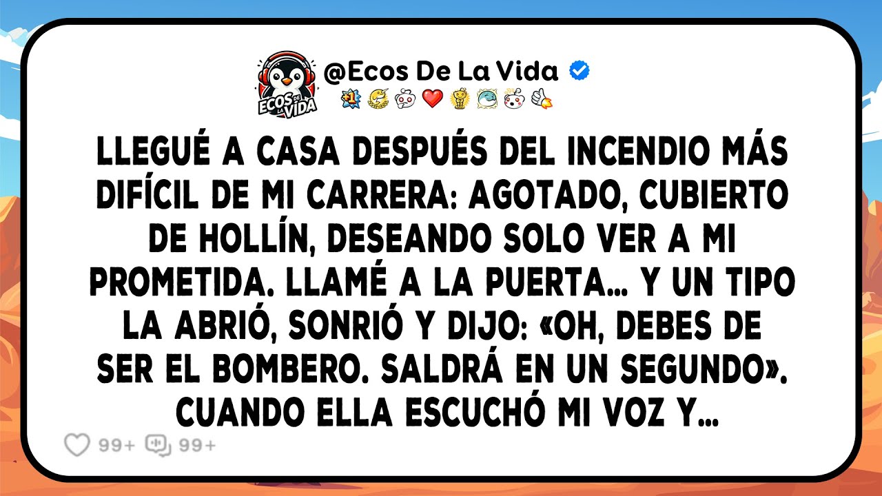 Llegué A Casa Después Del Incendio Más Difícil De Mi Carrera: Agotado, Cubierto De Hollín, Deseando