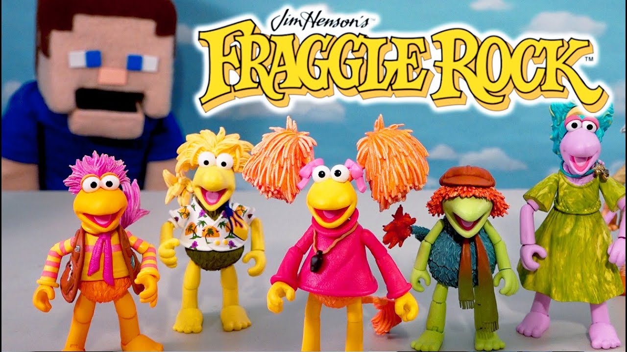 Фигурки Fraggle Rock Muppets, полные серии 1 и 2, Biss Fight Studios