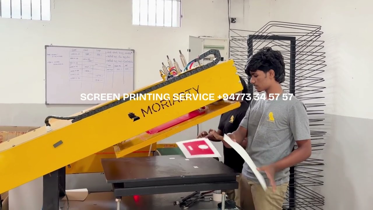Moriarty Screen Printing Service