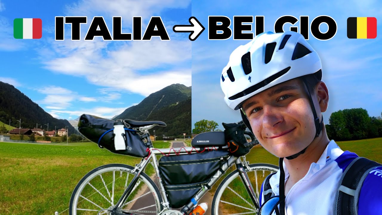 1100km di Bici attraverso l'Europa per raggiungere i miei nonni