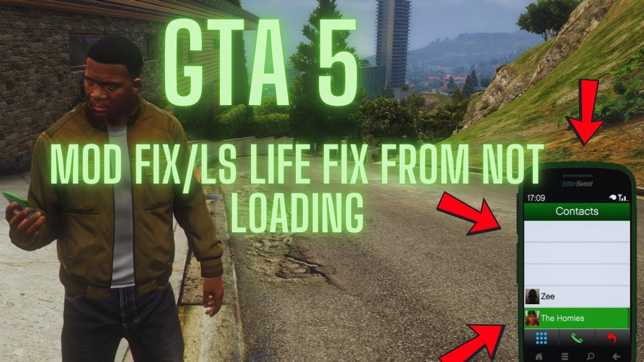 GTA 5 Mod/LS life fix scripts not loading