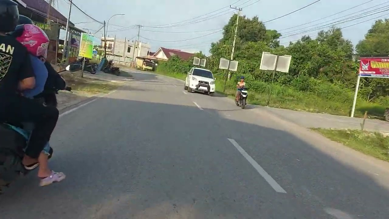 Menikmati sore di Tapis