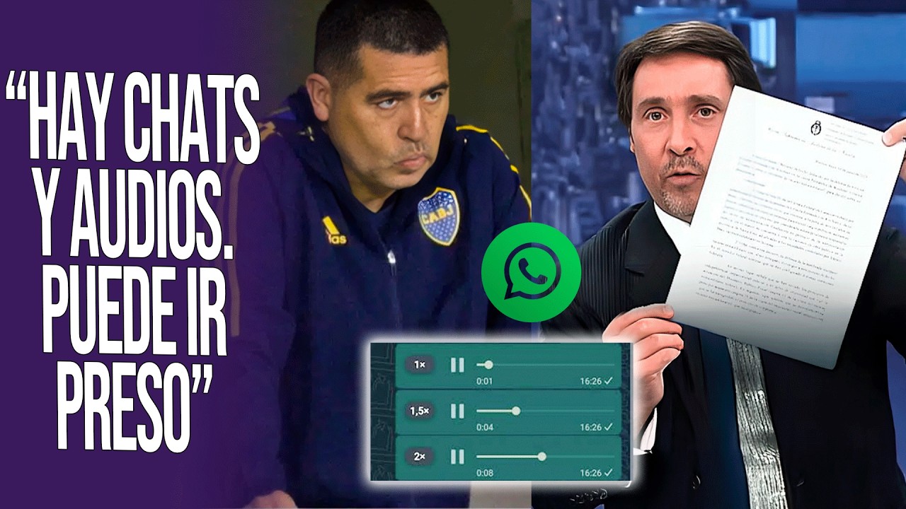 FEINMANN FILTRÓ LO PEOR PARA RIQUELME *PODRIA IR PRESO*