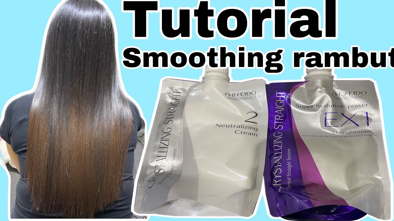 Tutorial smoothing rambut ||shiseido paling lembut dirambut