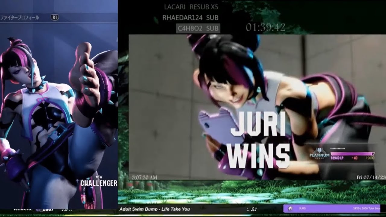 Juri Edition-Low Tier God Stream