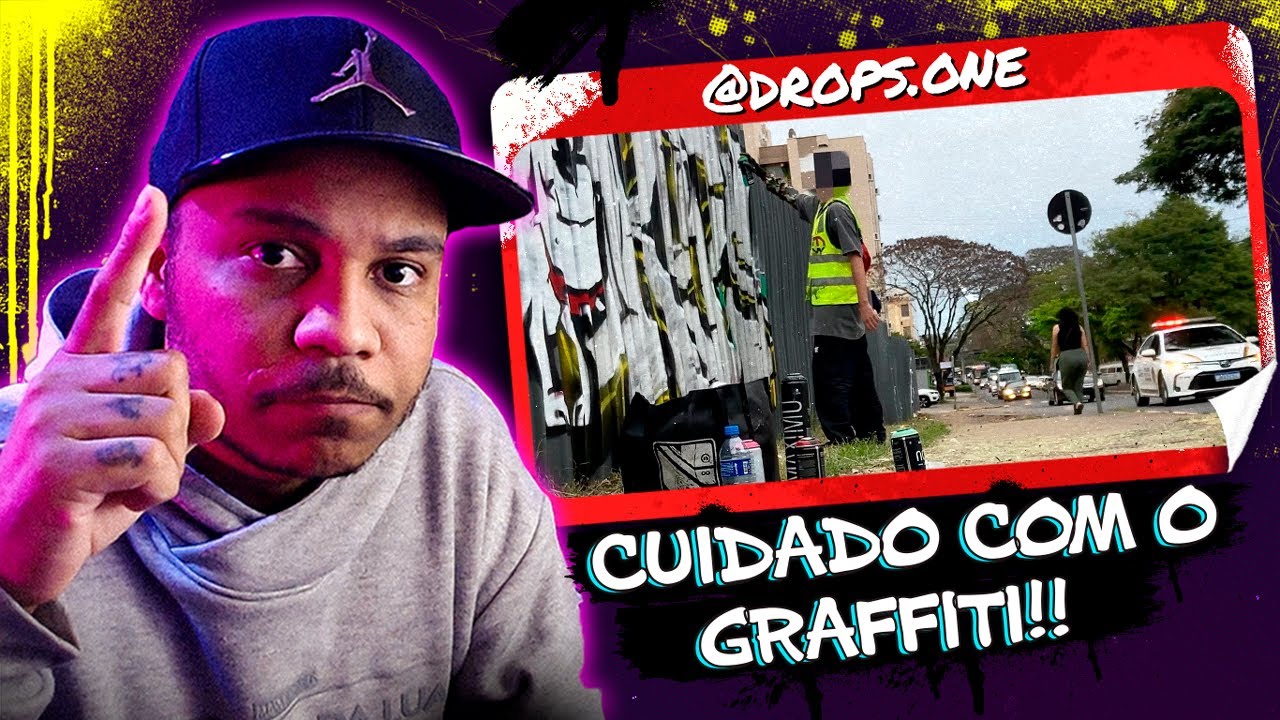 GRAFFITI ILEGAL na AVENIDA! - React