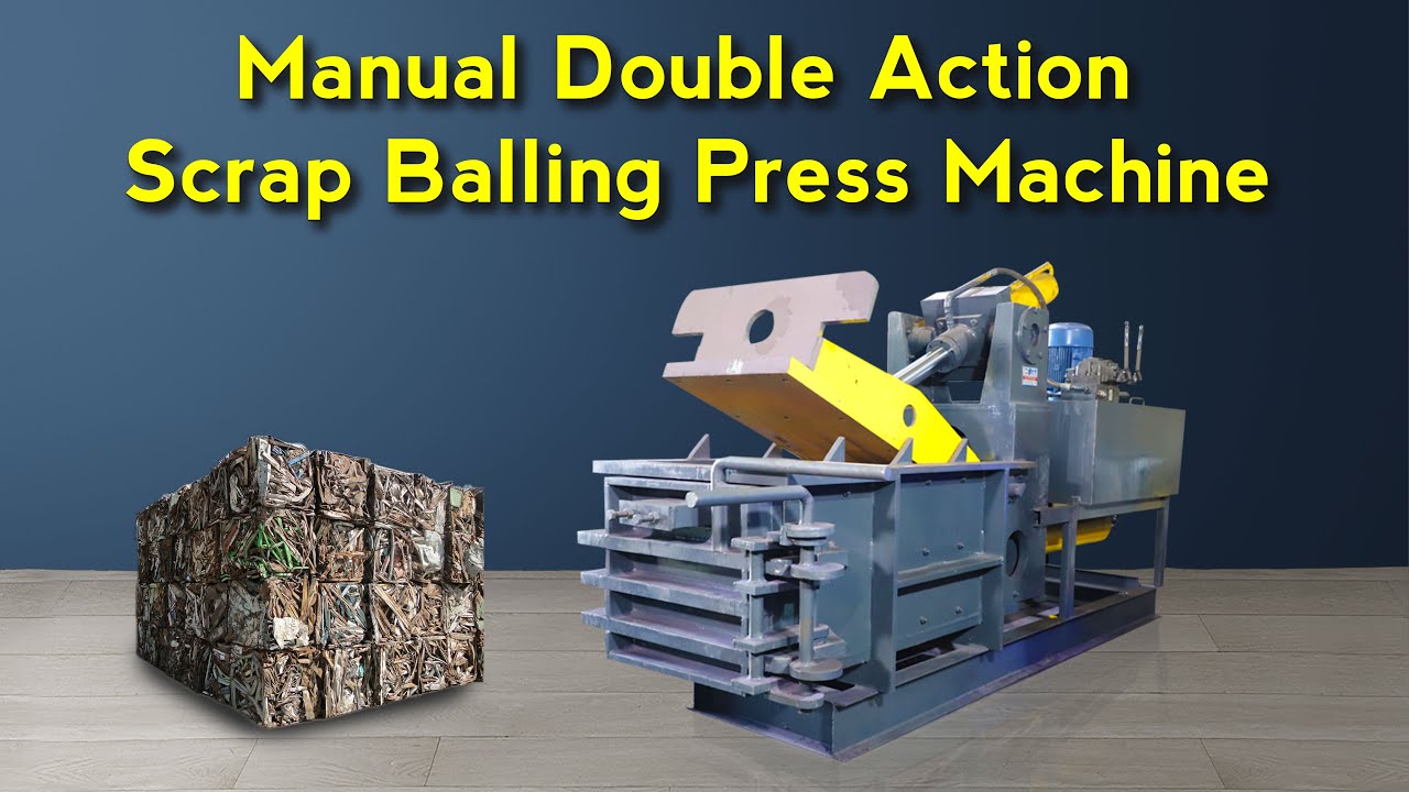 स्क्रैप बेलिंग मशीन | All Types of scrap baling press machines