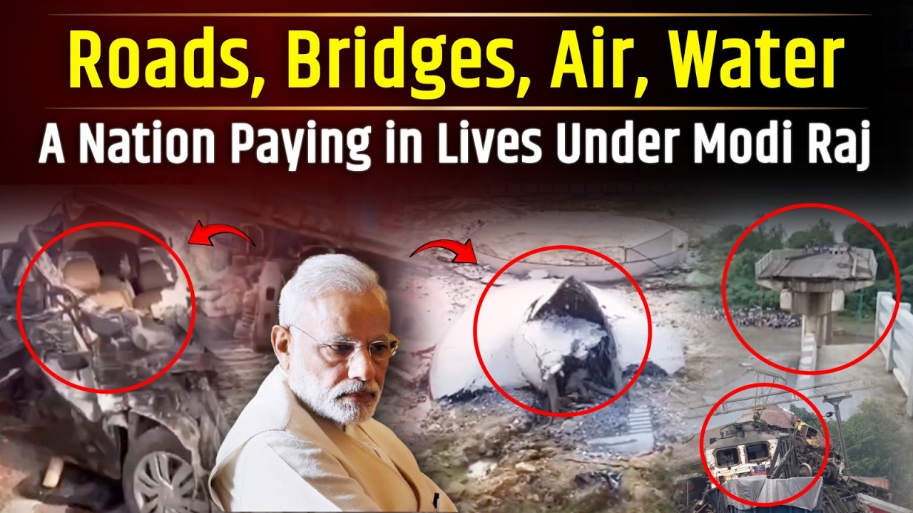 Roads, Bridges, Air, Water: A Nation Paying in Lives Under Modi Raj